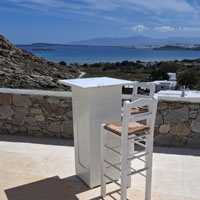 Mystic white high table